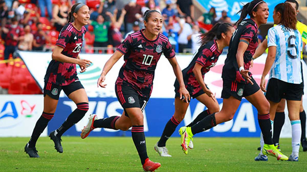 ¡Goleada en Jalisco! México femenil se impuso 6-1 a Argentina